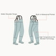 thumbnail image 3 of TFixol - Ave zancuda de pesca impermeable con botas y pantalones de cintura, 3 of 8