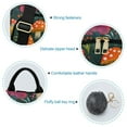 thumbnail image 7 of FORMRS Women's Travel Backpack Purse Anti-Theft Hidden Pockets Casual Shoulder Bag, Orange Mushroom, 7 of 7
