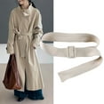 thumbnail image 5 of KCAHPAN Trenchcoat Waist Belt Female Male Winter Coat Belt Outerwear Ribbon Sash Belt, 5 of 13