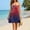 Deep Red, variant on American 250th Anniversary Elasticated Dresses For Women Sleeveless Strapless Flowy Boob Tube Sheering Pleated Swing Sundress White XXL