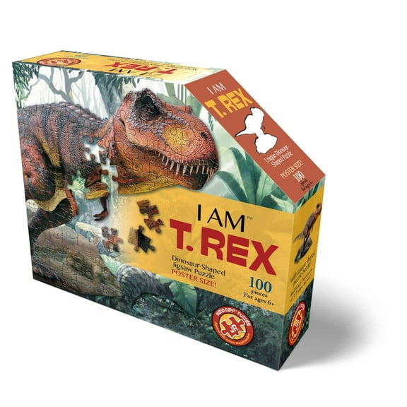Madd Capp T. REX 100 Piece Jigsaw Puzzle with Oversized Pieces, for Ages 6 and up