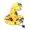 Yellow, variant on Halloween Pet Cosplay Hat for Dogs and Cats, Cute Dress-Up Costume Cap for Small Pets, Yellow, One Size