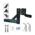 thumbnail image 4 of 10" Adjustable 4 Level Trailer Drop Hitch Ball Mount Tow For 2" Receiver With 50mm Ball RV Parts Camper Caravan Accessories ,Dependable Strength, 4 of 7