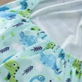 thumbnail image 4 of Baby Girl Romper 24 Months Girls Cotton Linen Overalls Short Adjustable Straps Pockets Kids Loose Cool Romper Beach Holiday Outfits Casual, 4 of 8