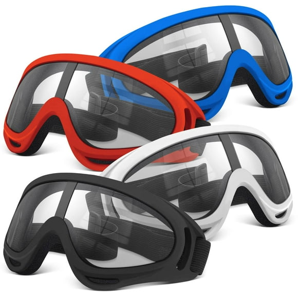 Gafas protectoras POKONBOY para niños y adolescentes Nerf Game (paquete de 4)