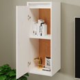 thumbnail image 2 of vidaXL Armoire Murale Blanche 30x30x80 cm Pin Massif, 2 of 5
