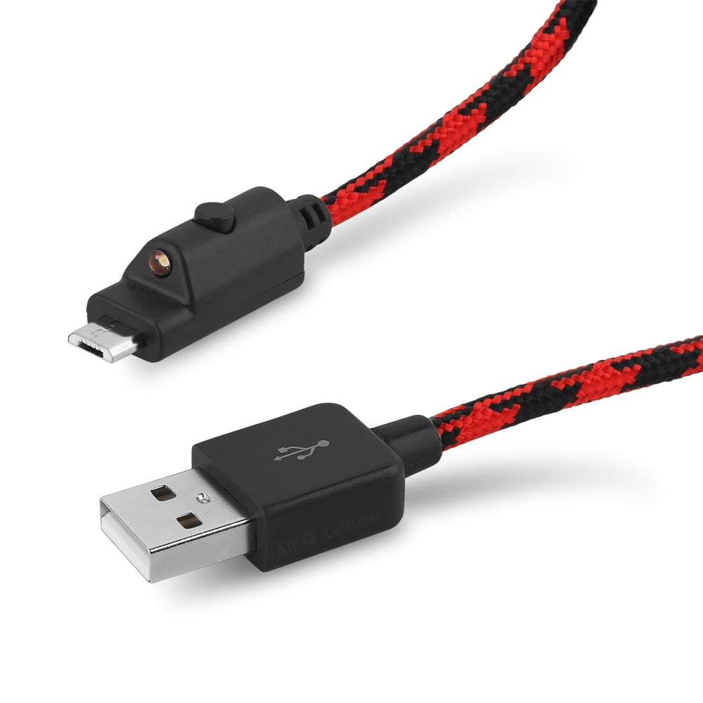 Verizon Braided Charge and Sync micro USB Cable for micro USB Phones