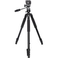 thumbnail image 2 of 80" Inch Elite Series Professional Heavy Duty w/ Angled Legs, Action Camera Tripod For Canon Cameras + eCostConnection Microfiber Cloth, 2 of 7