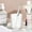 Clear, variant on Luoshdecor Bathroom Cups,Plastic Toothbrush Holder, Tumbler Cup for Kitchen Bathroom