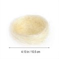 thumbnail image 3 of Artificial Chicken Nest Simulation Hemp Thread Chicken Coop for Decoration 6Pcs, 3 of 4