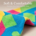 thumbnail image 2 of Colorfut Men's 12 Pairs Soft Cotton Colorful Funky Gift Box Dress Socks, Fits shoe 6-12 (sock size 10-13), 2 of 5