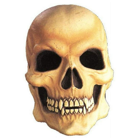 12" Beige Vampire skull Halloween Unisex Adult Mask Costume Accessory