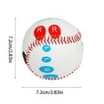 thumbnail image 3 of katior 9 Inch Youth Soft Baseball for School Training and Practice Games Durable Lightweight Softball Sports, 3 of 5