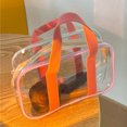 thumbnail image 4 of Almacenamiento Aseo Transparente PVC Bolsas Al Aire Libre Gran Capacidad Mano, 4 of 9