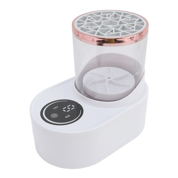 Máquina Limpiadora De Brochas De Maquillaje Eléctrica, 3 En 1, Batería De 1800 MAh, Limpieza Profunda, Vista Clara, Máquina Secadora De Brochas De Maquillaje Recargable Por USB