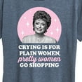 thumbnail image 3 of Golden Girls - Crying Is For Plain Women - Women's Short Sleeve Graphic T-Shirt, 3 of 5
