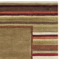 thumbnail image 2 of SAFAVIEH Martha Stewart Striped Border Wool Area Rug, Lead Grey, 5' x 8', 2 of 3