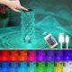 thumbnail image 1 of Bedside Lamp, 1800 mAh Touch Bedside Lamp with 16 Colors and 4 Modes, USB Rechargeable Bedroom Bedside Lamp, Children's Night Light with Remote Contro, 1 of 5