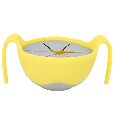 

Infant Feeding Tools Bowl Baby Assist Food Bowl Lightweight Feeding Bowl For Home Ourdoor Yellow