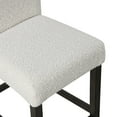 thumbnail image 3 of New Classic Furniture High Line Wood Counter Chair in White (Set of 2), 3 of 8