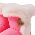 thumbnail image 3 of LvhaoGJOB Girls' Faux Fur Lined Snow Boots with Non-Slip Sole and Warm & Cozy, 3 of 4