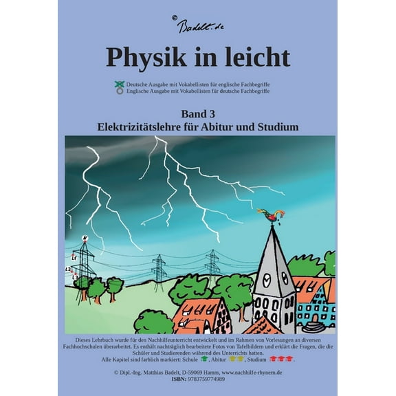 Physik in leicht: Band 3: Elektrizitätslehre, (Paperback)
