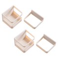 thumbnail image 3 of CHOK 2Pcs Creative Umbrella Rack Wall-mounted Shelf Drain Storage Stand (Beige), 3 of 7