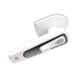 thumbnail image 3 of Plancha de vapor portátil para ropa, Mini máquina de planchado a vapor para ropa pequeña, para viaje, hogar, enchufe blanco de la UE, 3 of 10