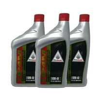 3 Quarts of Genuine 08C35-A141M02 HP4M Honda 4-Stroke Synthetic Blend 10W-40 Oil