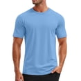 thumbnail image 1 of PMVFHDE Mens T-Shirts UPF 50+ Swim Short Sleeve Tee Quick Dry Rash Guard Athletic Sun Protection Top, 1 of 7