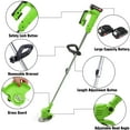 thumbnail image 6 of SAYFUT Cordless Electric Grass Trimmers, Electric Lawn Mower Handheld Portable Lightweight Trimmer Rechargeable Electric Mower Grass Cutter, 6 of 7
