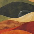thumbnail image 4 of Yayeee Shower Curtain with Hooks 72"x72" Waterproof Fabric Bathroom Hanging Decor, Abstract Desert Pattern, 4 of 5