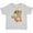 AC-Heather Grey, variant on Cute Chipmunk with Sunflower Boys or Girls Baby T-Shirt