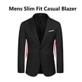thumbnail image 3 of COOFANDY Men's Slim Fit Casual Blazers Lightweight Sport Coats One Button Suit Jackets, 3 of 6