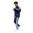thumbnail image 2 of G-Style USA Men's Velvet Velour Tracksuit Set, Zipper Jacket and Sweatpants, Up to 5X, 2 of 7
