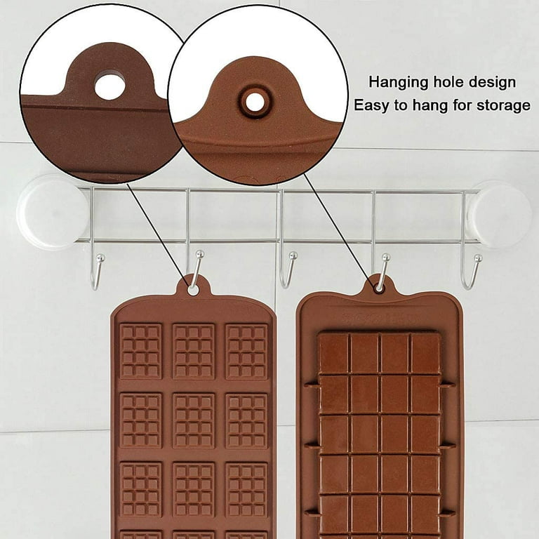 Brown And Pink Silicone chocolate Moulds, For Kitchen at Rs 100/piece in  Theni
