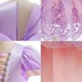 thumbnail image 7 of Rapunzel Princess Dress for Girls Toddler Halloween Christmas Cosplay Party Costume, 7 of 7