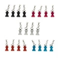 thumbnail image 4 of RC Crawler Shell Clips Pins Decoration Reemplazar la parte 1/10 1/8 Kit de repuestos de mejora Reemplazo de accesorios para TRAXXAS TRX4 Negro Pack of 4 Inevent FN001150-02, 4 of 7