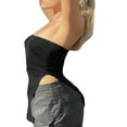 thumbnail image 3 of Été Décolleté Bandeau Tube Tops Casual Femmes Sans Manches Dos Bustier Tops Rue Parti Club, 3 of 6
