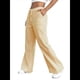 thumbnail image 3 of Pantalones de Salón A Rayas de Pierna para Mujer, Cintura Elástica y Bolsillos Amarillo XXL, 3 of 7