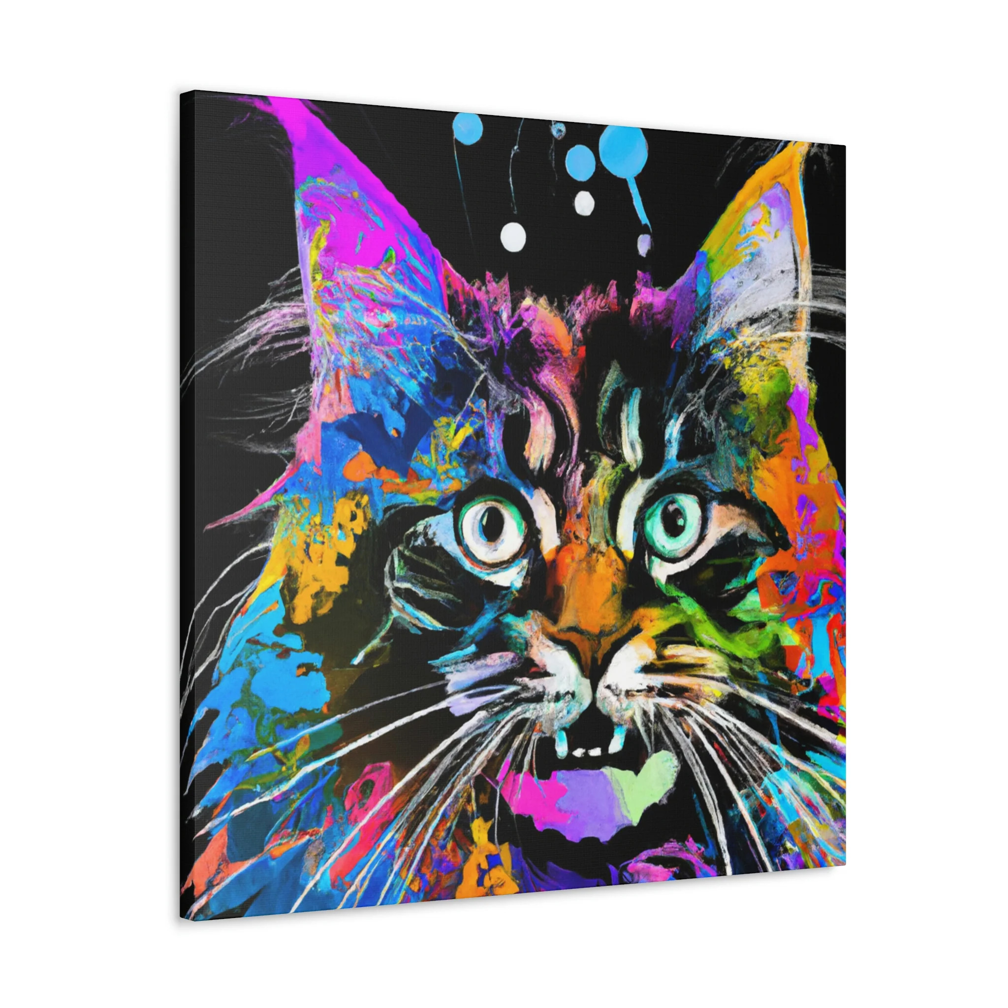 ダイヤモンドアートクラブ  Psychedelic Maine Coon Cat Psychedelic Maine Coon Cat – Diamond Art Club