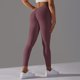 thumbnail image 1 of Mallas Push Up de cintura en V para mujer, pantalones de Yoga, sensación desnuda, entrenamiento, 1 of 5
