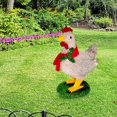 thumbnail image 3 of Linterna de pollo iluminada, adornos de fiesta de resina, accesorio decorativo de Navidad, vacaciones Pequeño sin luz kusrkot Pollo Iluminado, 3 of 7