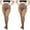 Coffee+Coffee, variant on Women's Plus Size Faux Transparent Tights, 2 Pairs 220g Thermal Opaque Tights, Shaping High Waist Leggings for Everyday Wear, Slimming Pantyhose for Winter, Casual and Outfits-Black+Black