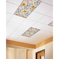 thumbnail image 2 of Fluorescent Light Covers for Ceiling Lights 4 Pack, Blue Orange Fall Magnetic Ceiling Light Covers 2x4ft for Classroom Office School, Thanksgiving Maple Leaf Rustic Overhead Drop Ceiling Light Shade, 2 of 7