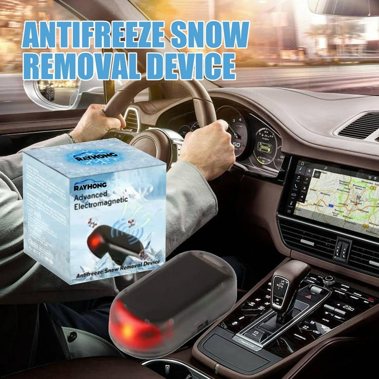 Tiitstoy Advanced Electromagnetic Antifreeze Snow Removal Device,  Antifreeze Electromagnetic Car Snow Removal Device, Car Snow Removal, A  Must-Have in Winter 