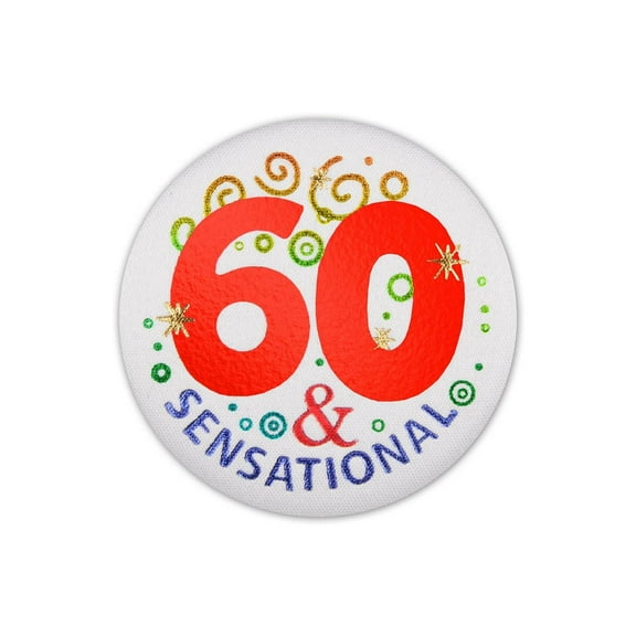 6 Pack Beistle 60/Sensational Satin Button