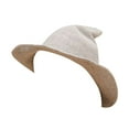 thumbnail image 2 of Women Modern Halloween Witch Top Hat Foldable Wide Brim Pointed Hat Halloween Cosplay Costume Party Accessory for Adult Multiple Colors, 2 of 2