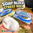 thumbnail image 3 of Soap Squish Toys, Crunchy Squish Stress Ball, Realistic Soaps Squishies Stress Relief Toys Soaps Block, Gift, 3 of 6