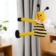 thumbnail image 5 of CaiYueKe Bee Curtain Tieback Clip Drapery Clamp for Window Bedroom Nursery Home Decor Adjustable Hook for Valance Tapestry Easy Install Tool Free Decorative Accessory Yellow, 5 of 7